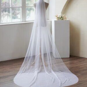 Women'S Elegant 3m Long Wedding Veil